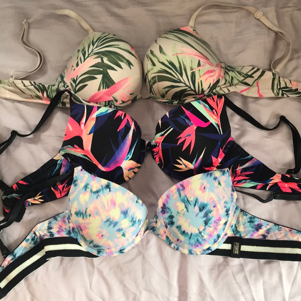 Victorias Secret Pink Bra LOT
